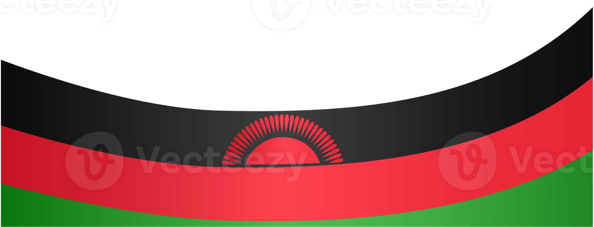 Malawi flag wave png