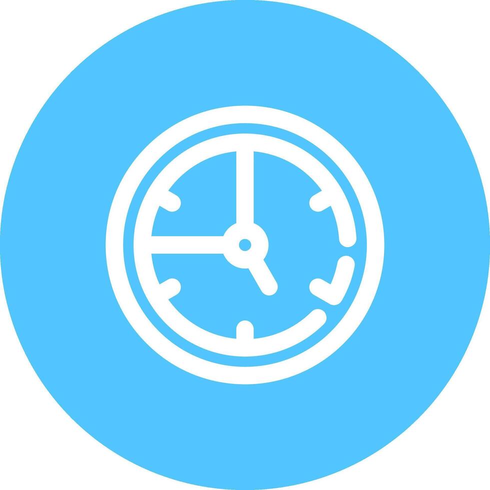 Time Line color circle Icon vector