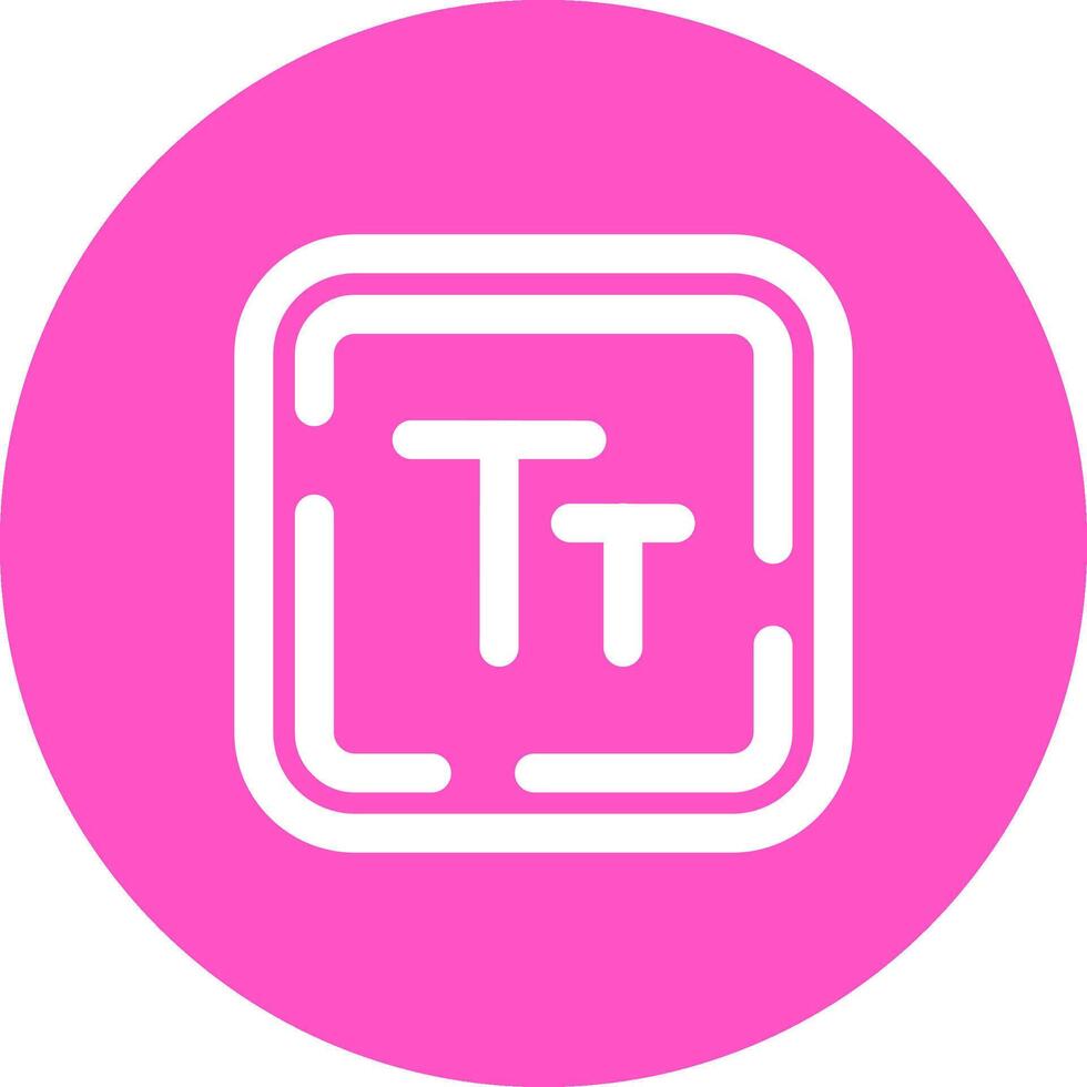 Text size Line color circle Icon vector