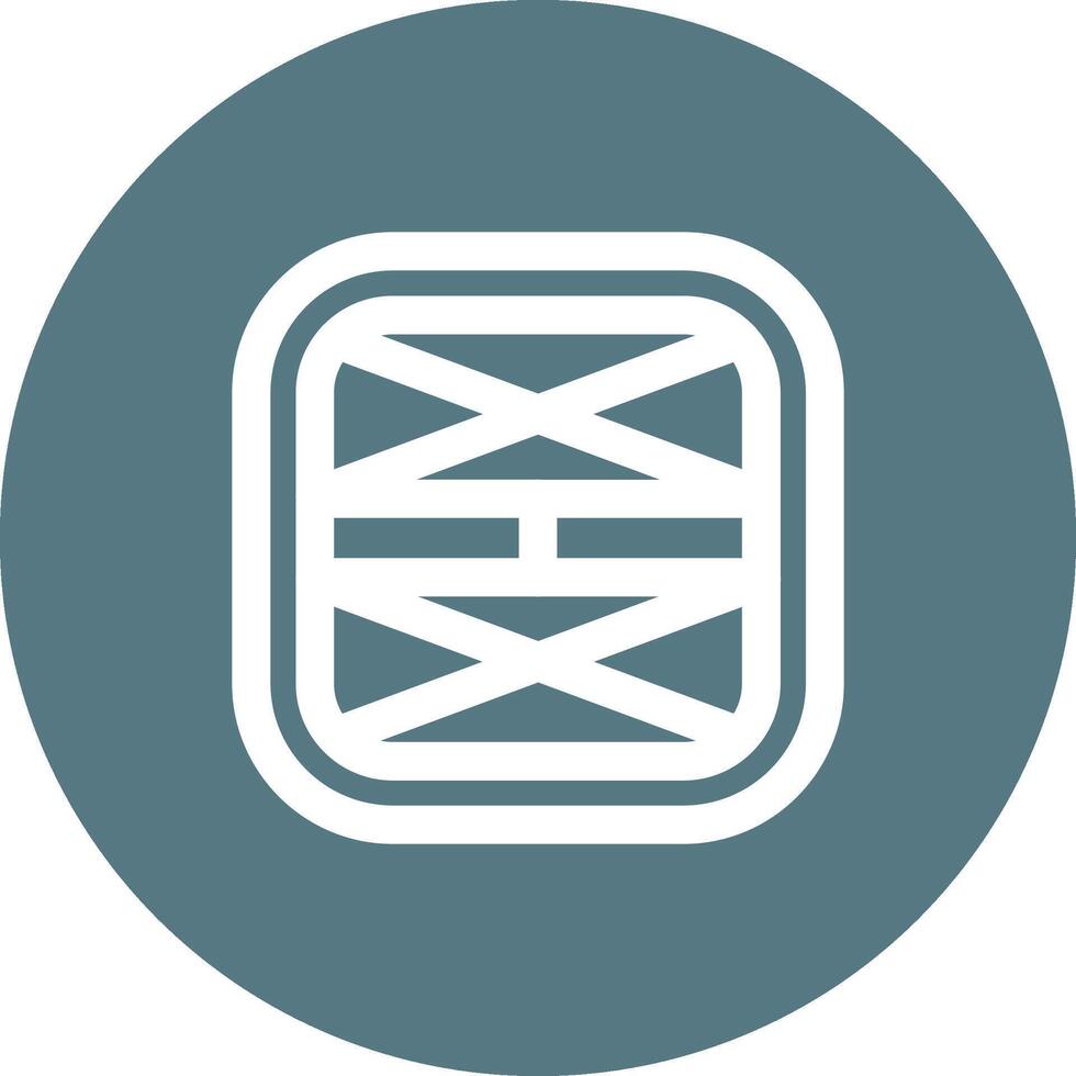 Layout Line color circle Icon vector