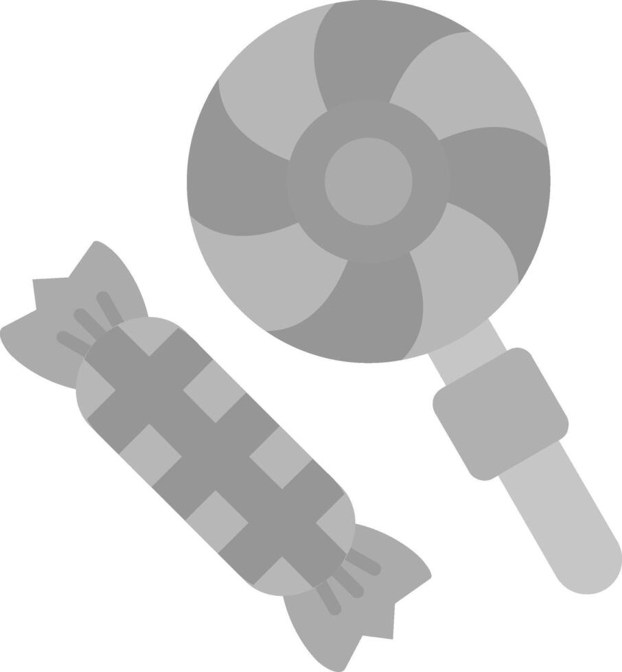 Candles Grey scale Icon vector
