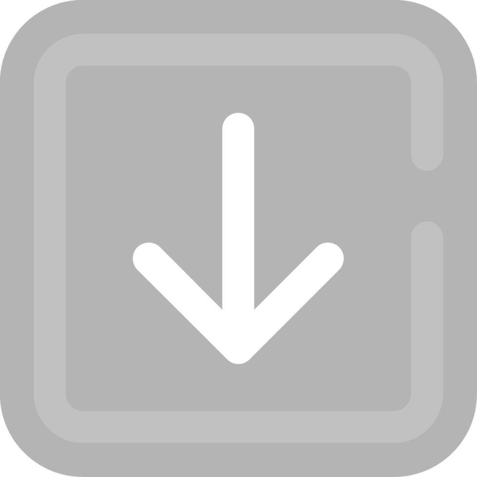 Arrow Grey scale Icon vector