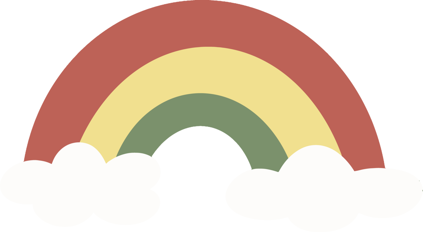 Rainbow icon illustration png