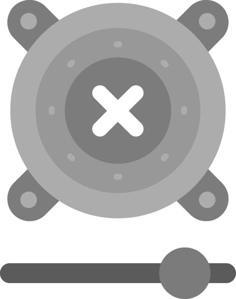 Speaker Grey scale Icon vector