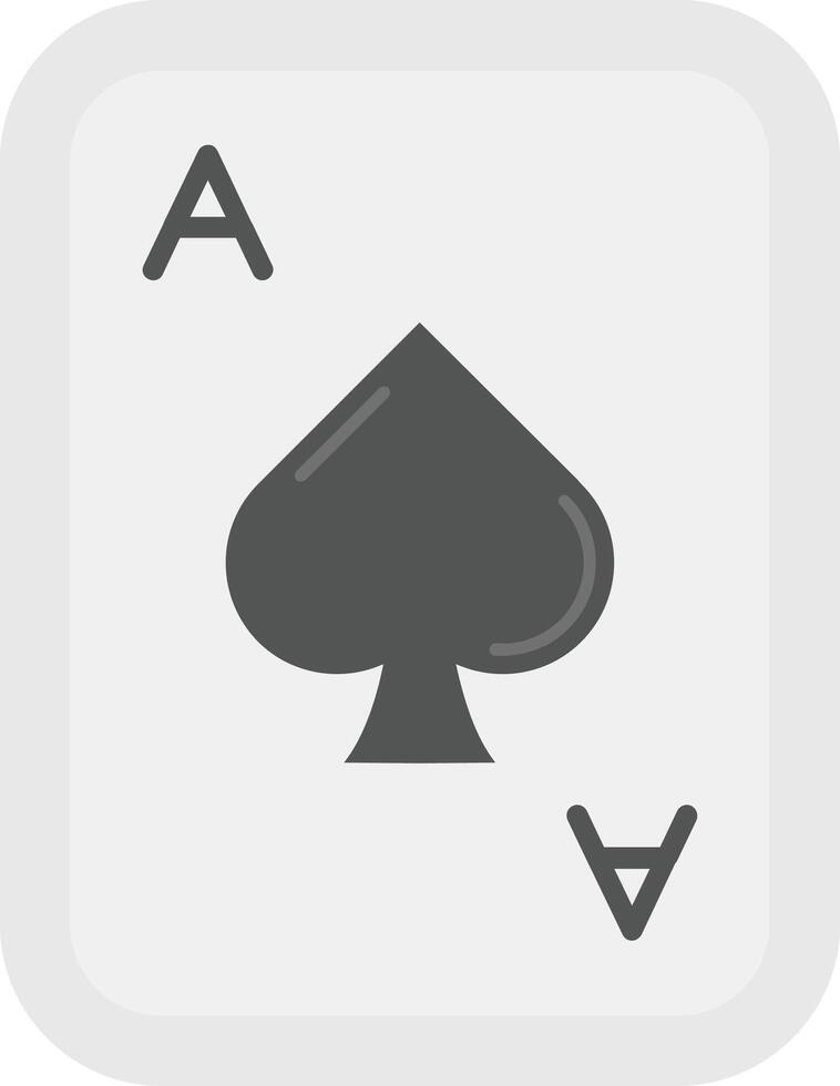 Spades Grey scale Icon vector