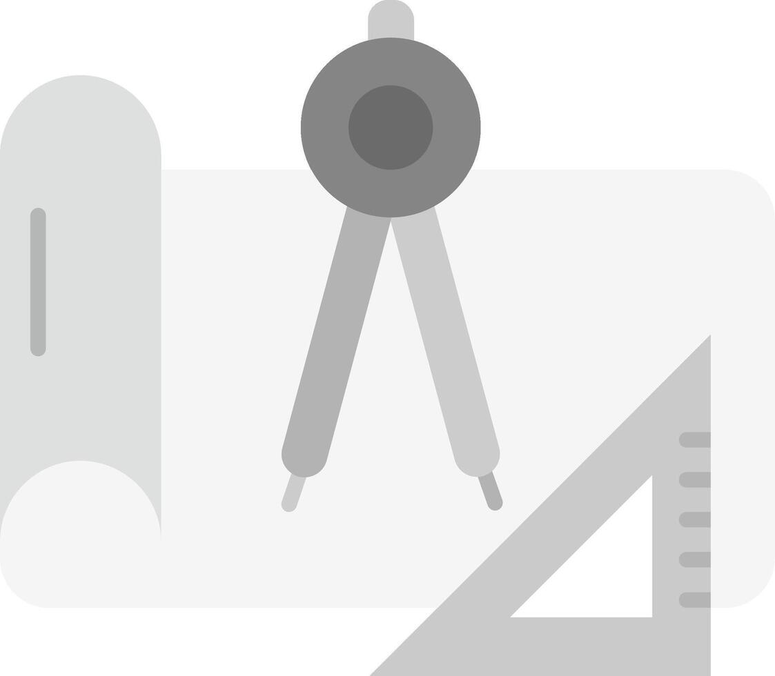 Draft Grey scale Icon vector