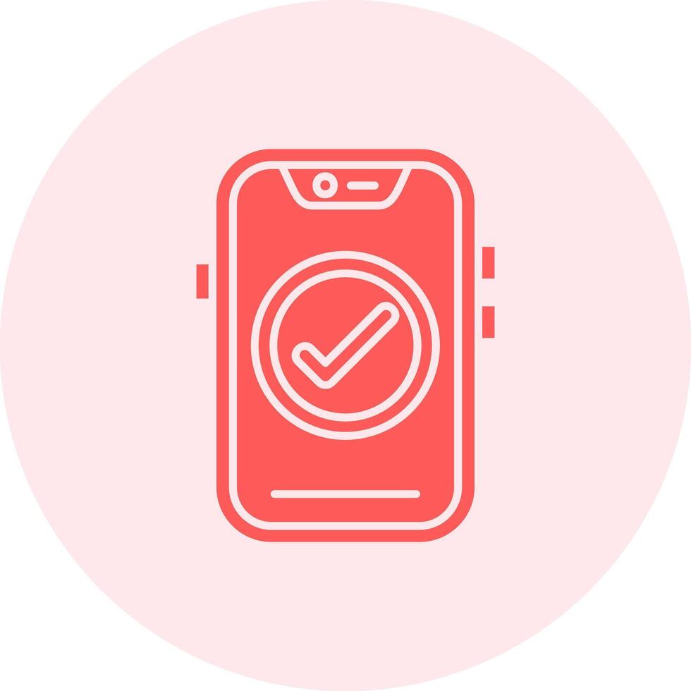 Check Solid duo tune Icon vector