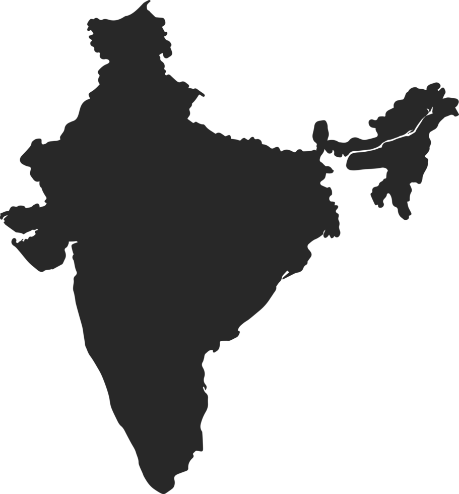 country map india png