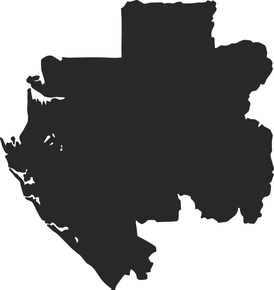 map country gabon png