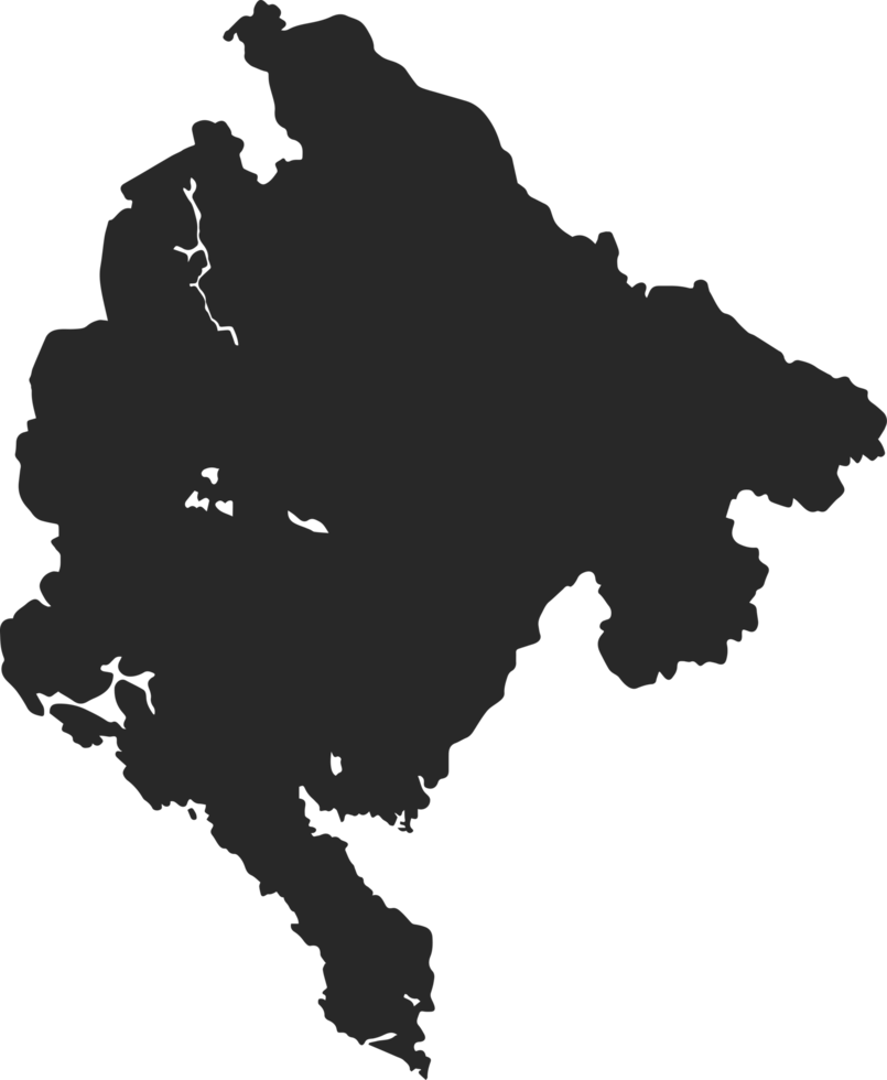 country map montenegro png