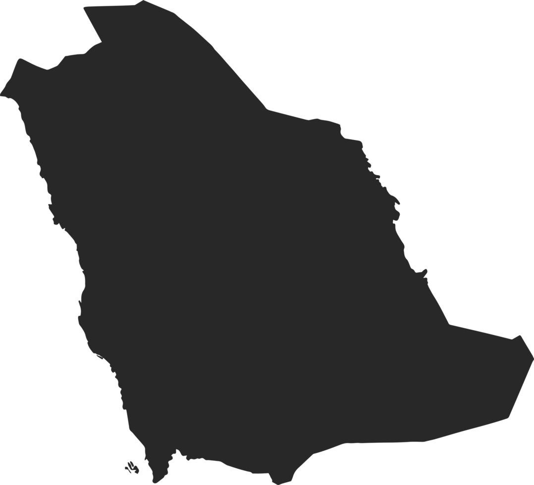 Land Karta saudi arabien png
