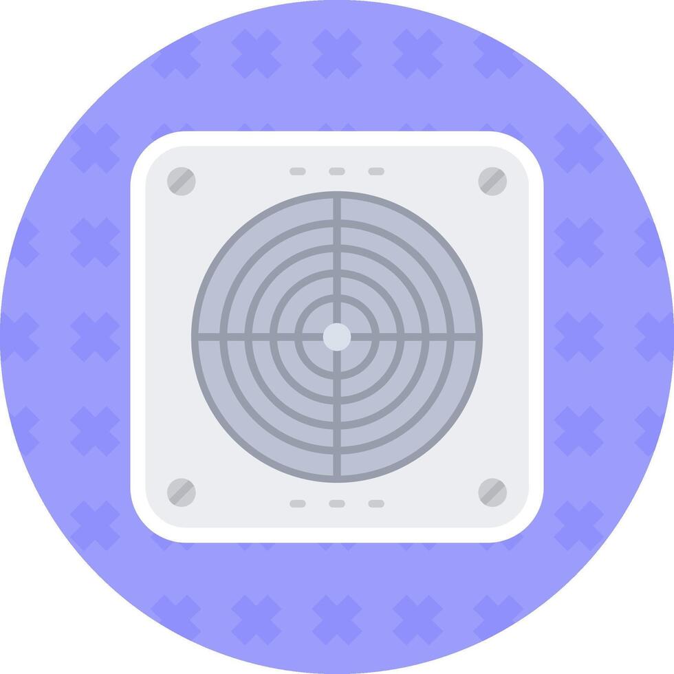 Extractor Flat Sticker Icon vector
