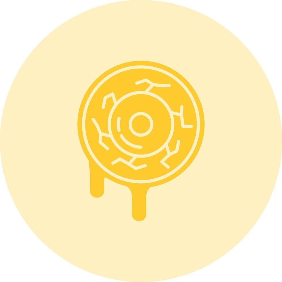 Eyes Solid duo tune Icon vector