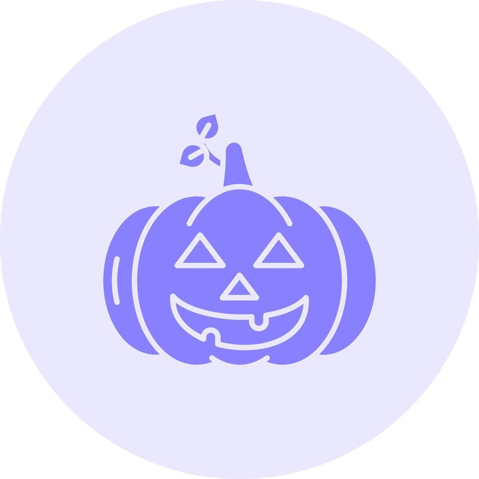 calabaza sólido dúo melodía icono vector