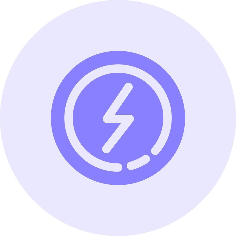 Flash Solid duo tune Icon vector