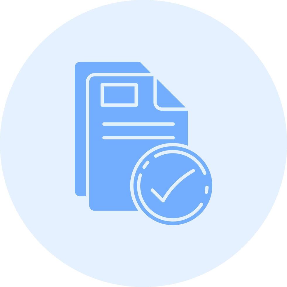Check Solid duo tune Icon vector