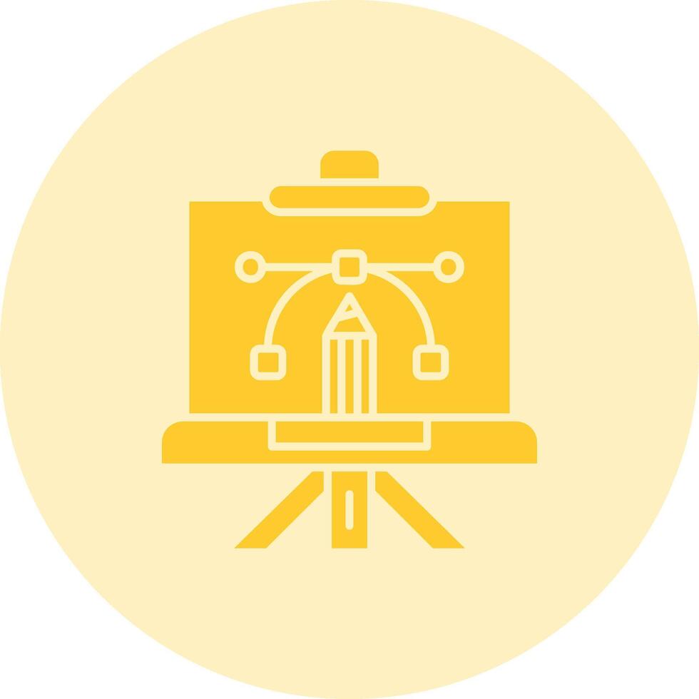 Canvas Solid duo tune Icon vector