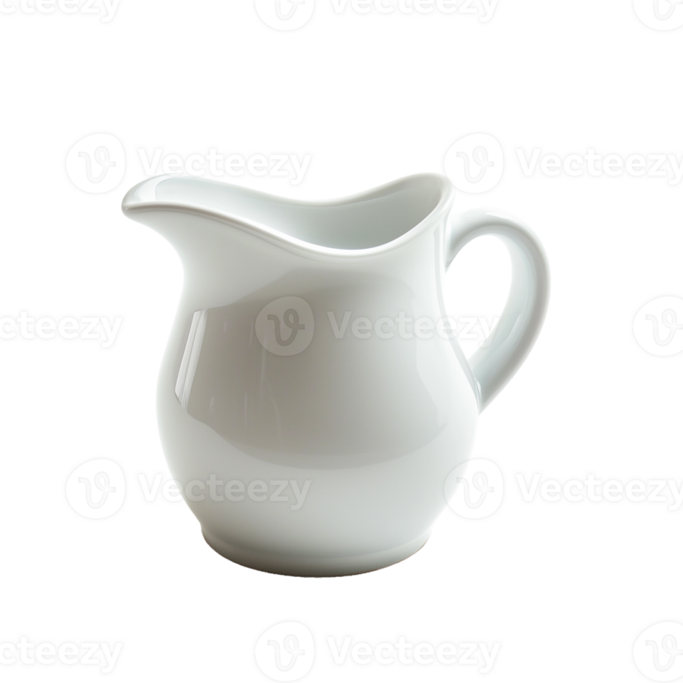 AI generated A creamer container isolated on a transparent background png