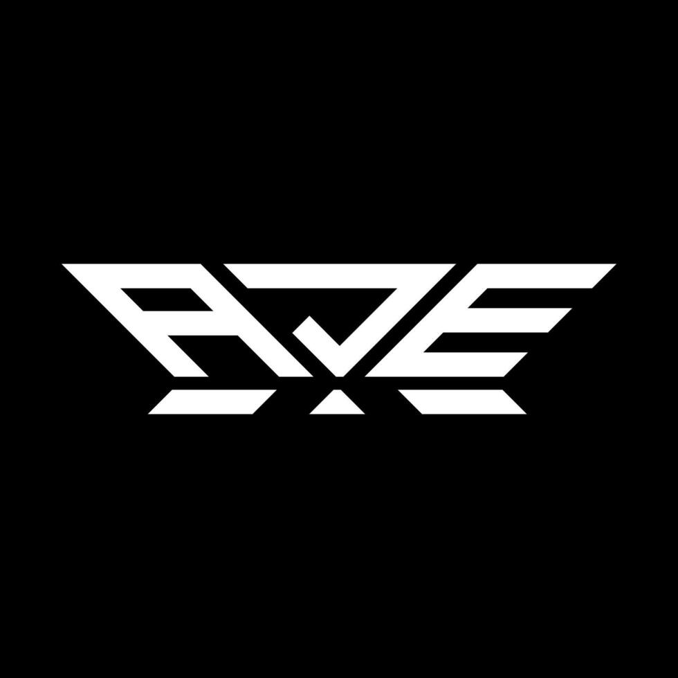 AJE letter logo vector design, AJE simple and modern logo. AJE luxurious alphabet design