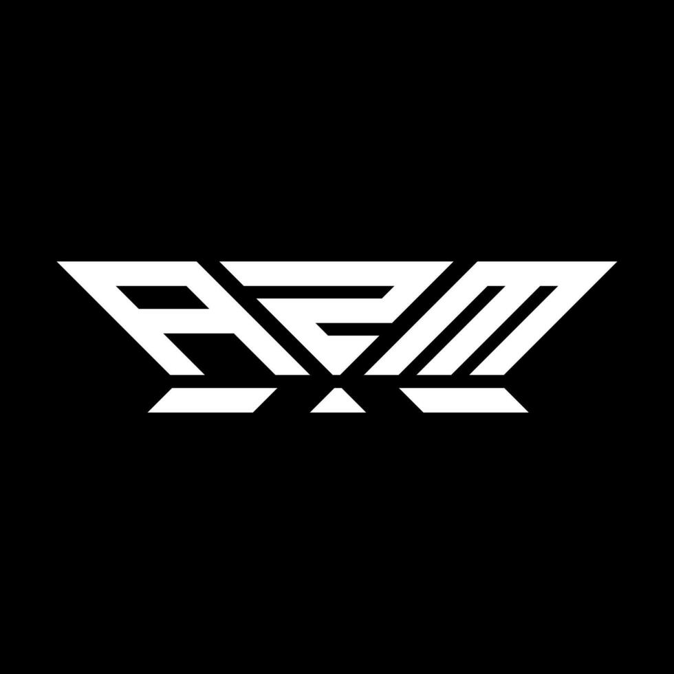 AZM letter logo vector design, AZM simple and modern logo. AZM luxurious alphabet design