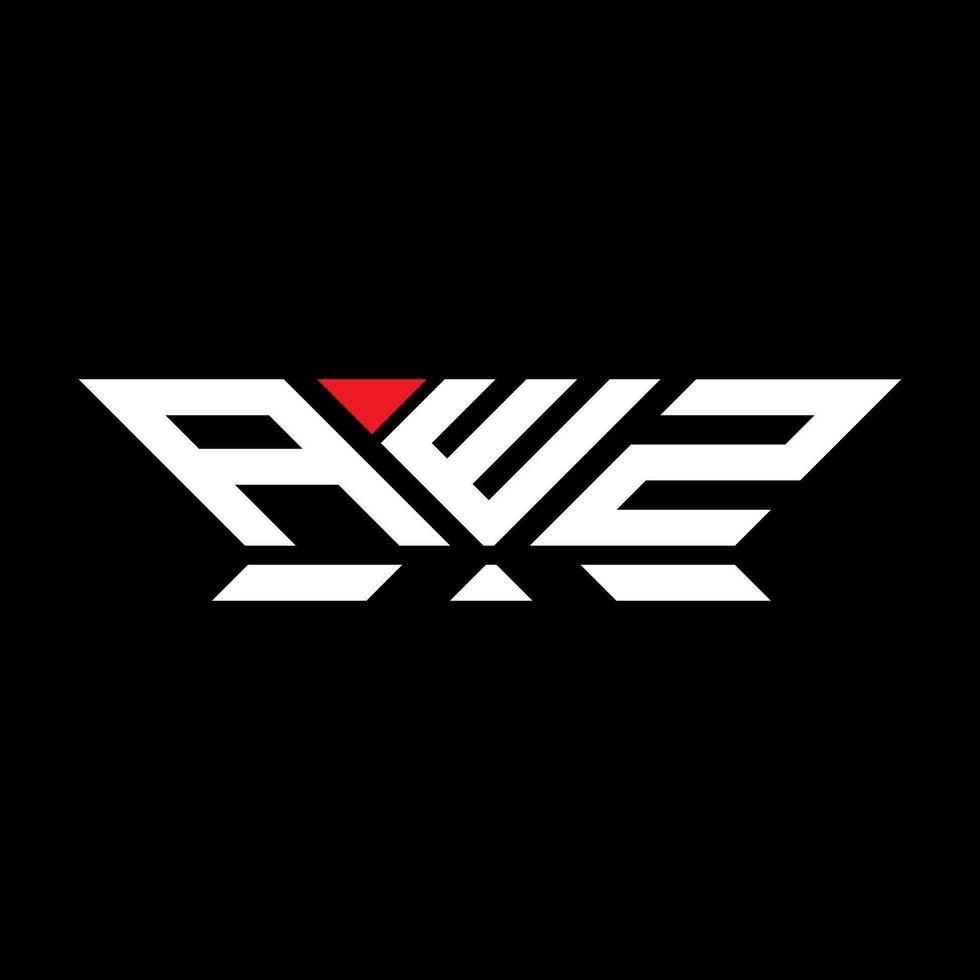 AWZ letter logo vector design, AWZ simple and modern logo. AWZ luxurious alphabet design