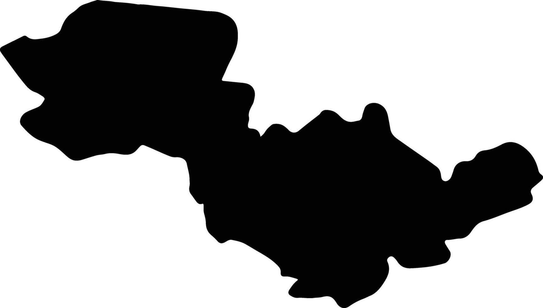 Terni Italy silhouette map vector