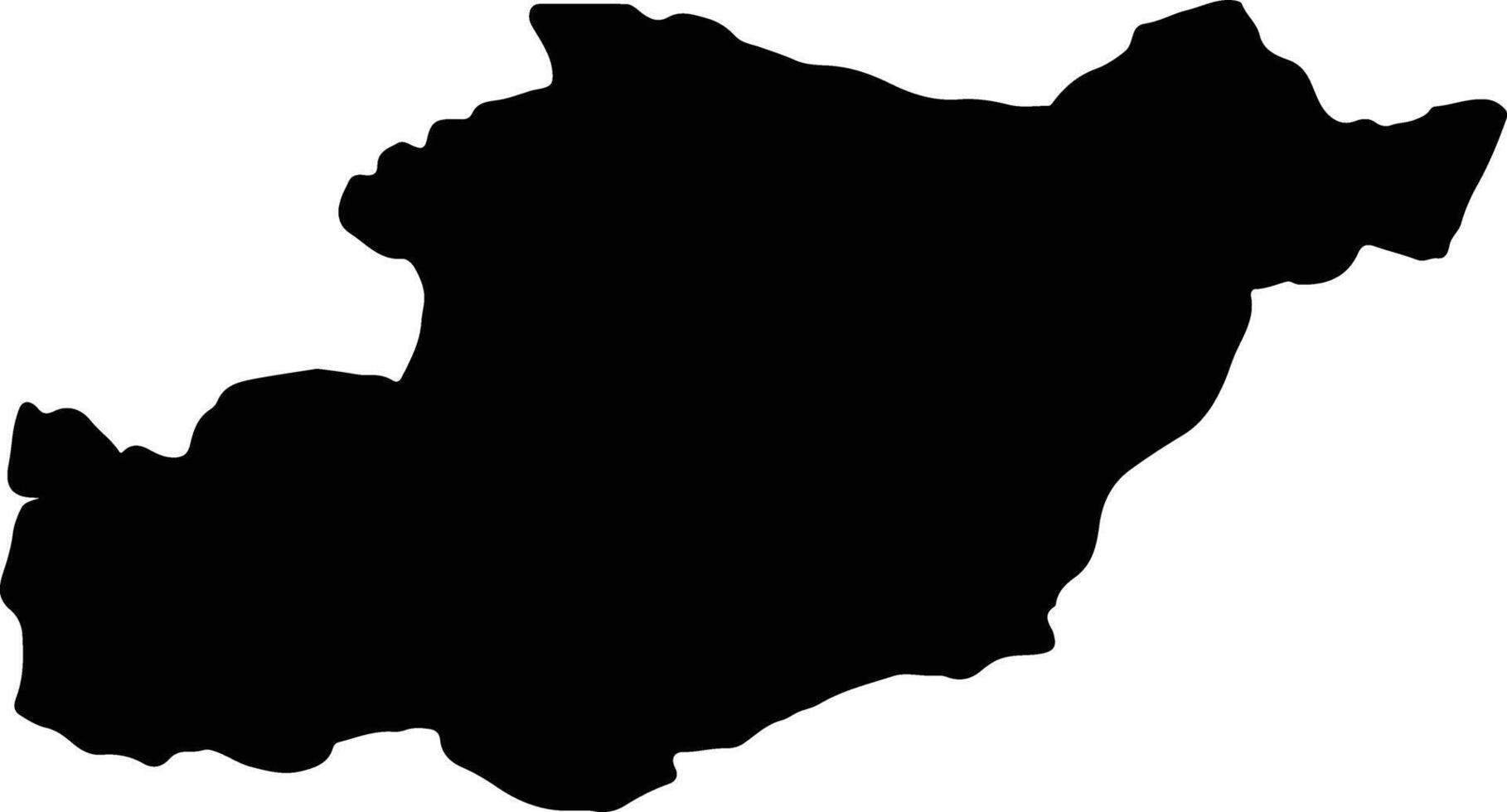 Beja Portugal silhouette map vector