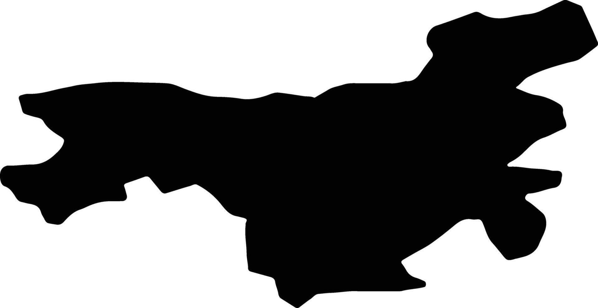 Dobele Latvia silhouette map vector