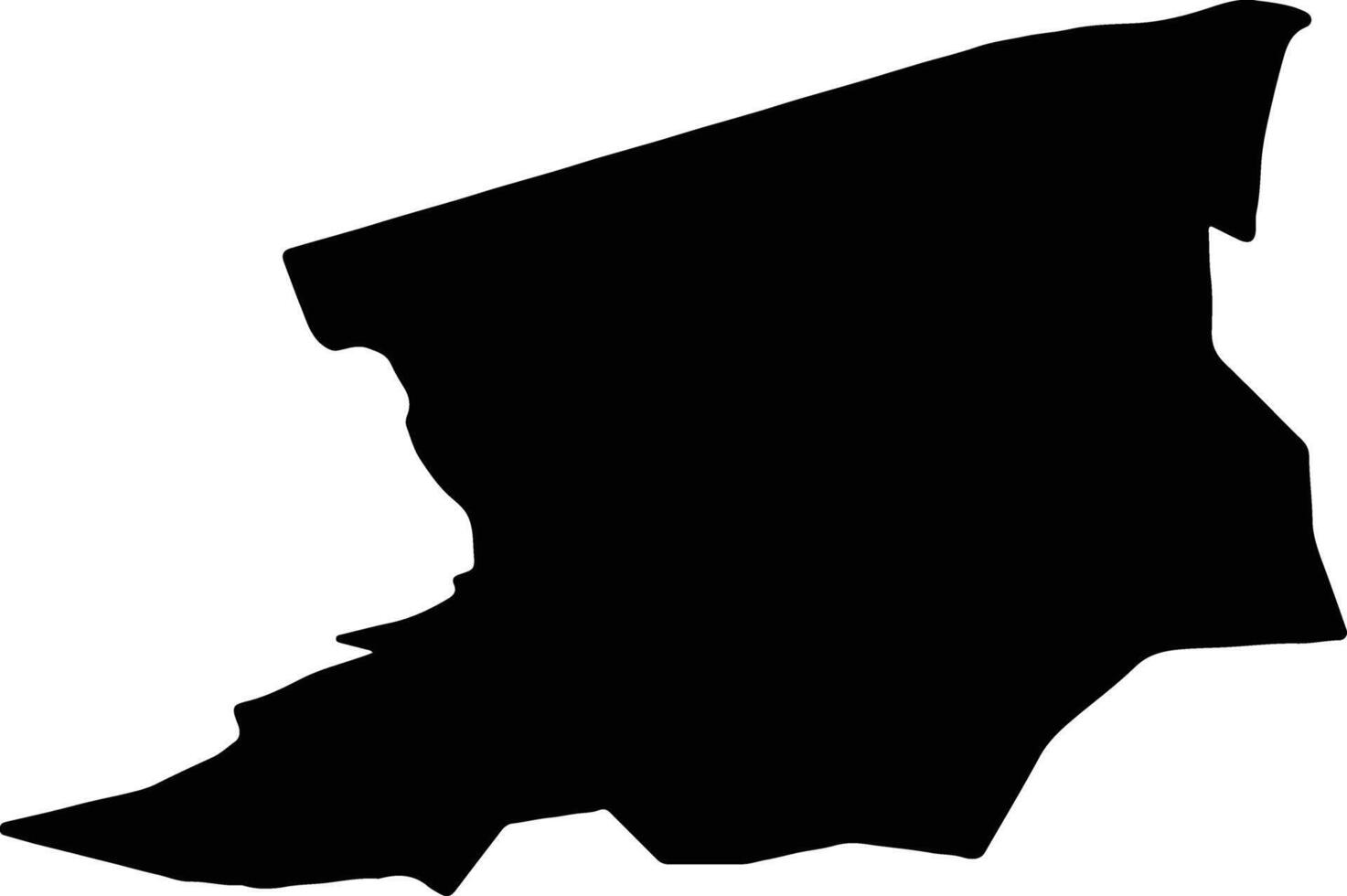 Dundagas Latvia silhouette map vector