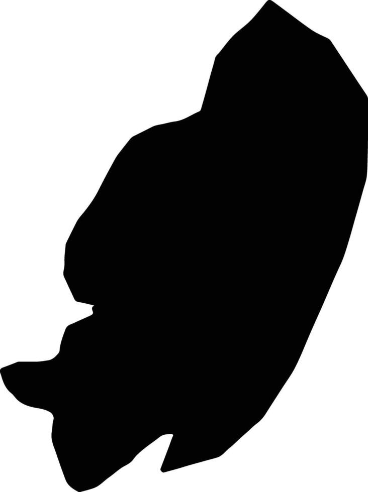 Guimaras Philippines silhouette map vector