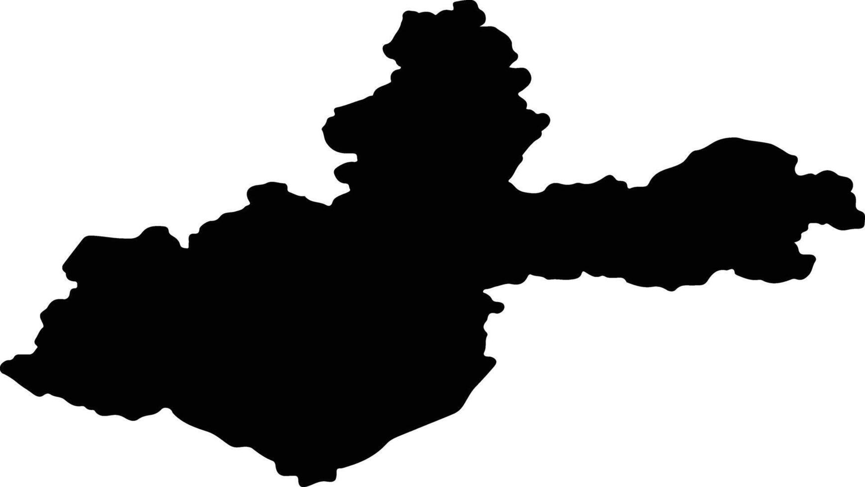 irkutsk Rusia silueta mapa vector