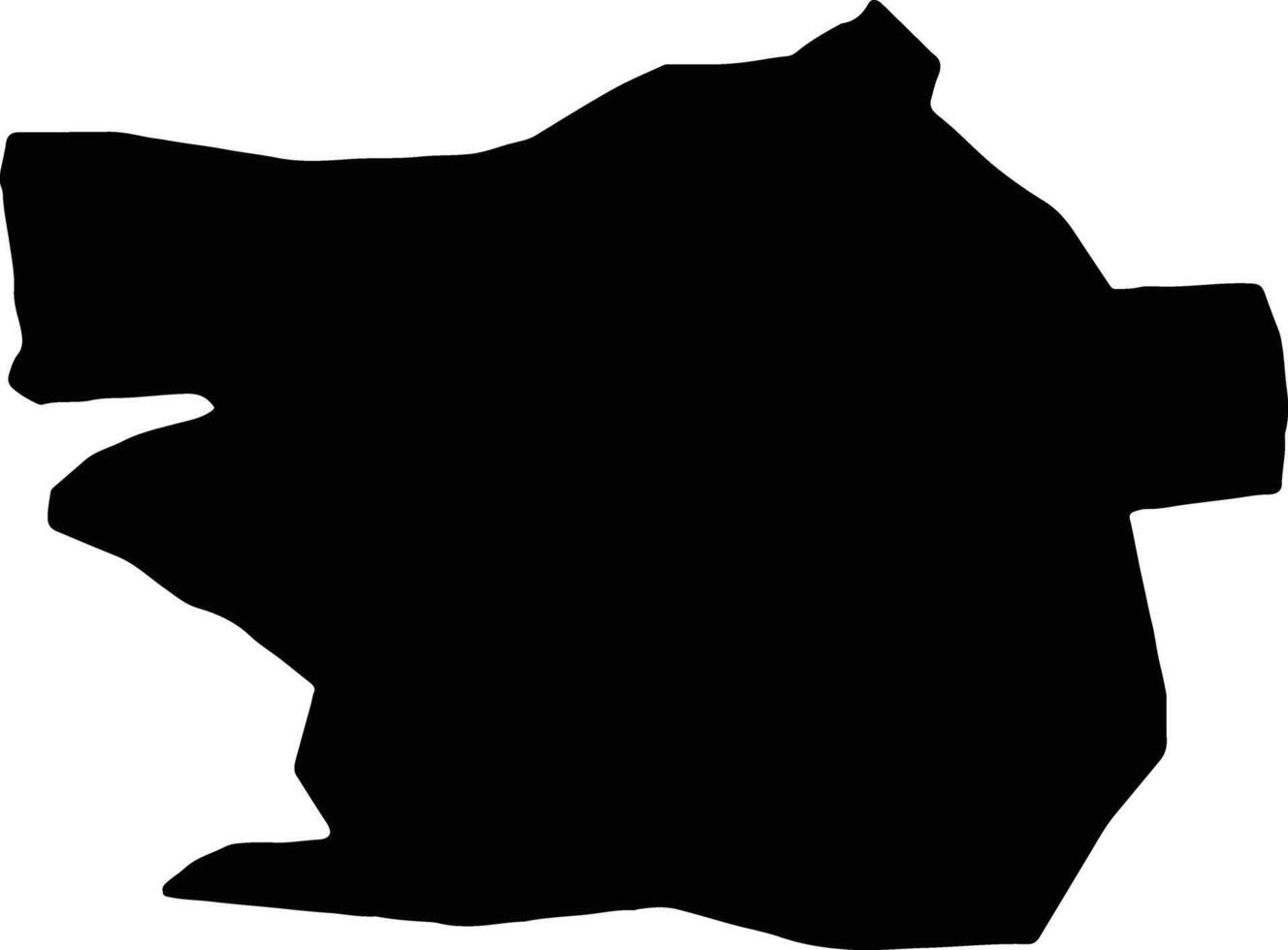 Viesites Latvia silhouette map vector