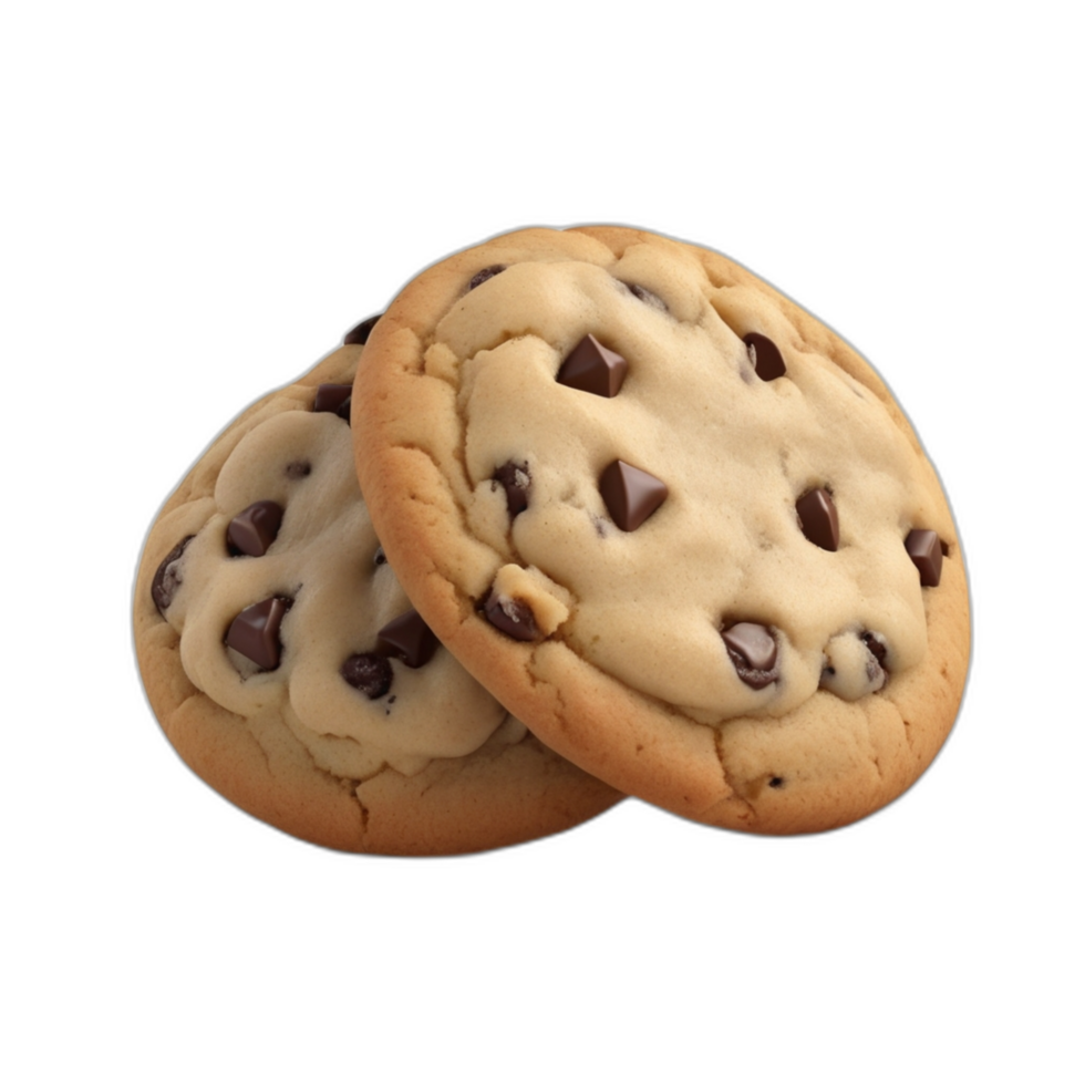 Schokolade Chip Plätzchen auf transparent Hintergrund 37801739 PNG