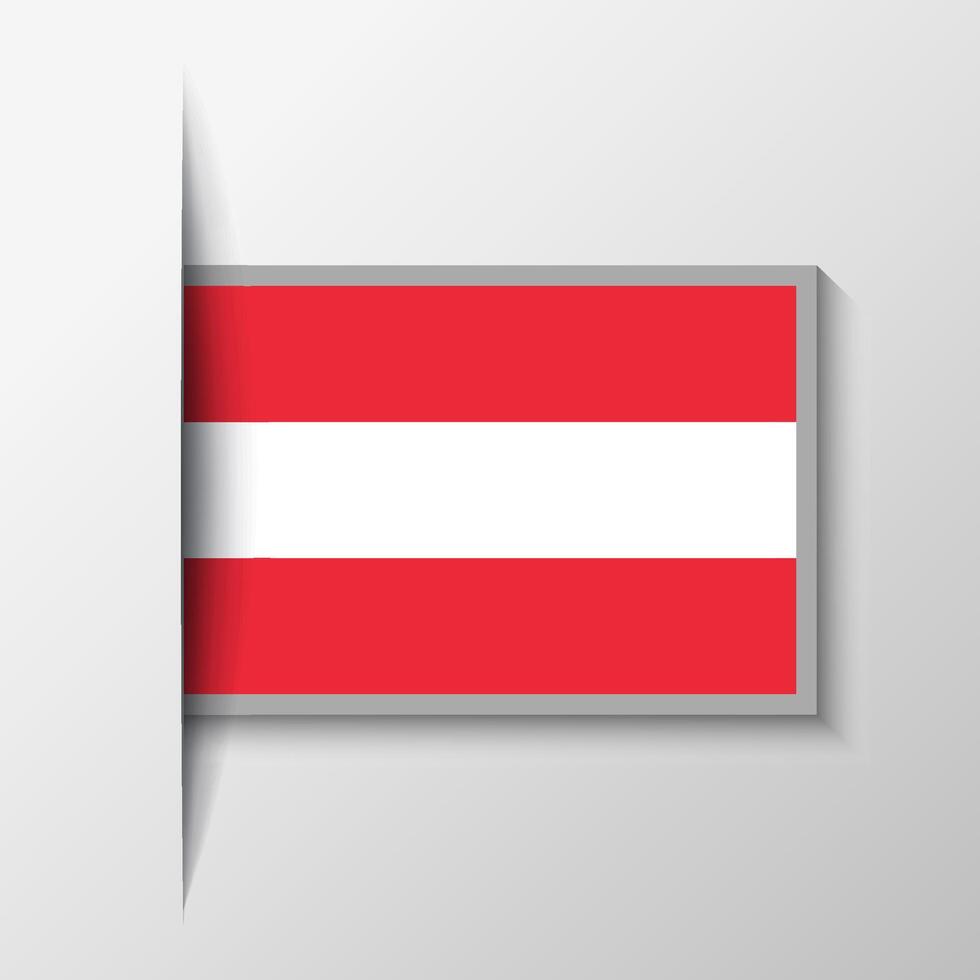 vector rectangular Austria bandera antecedentes