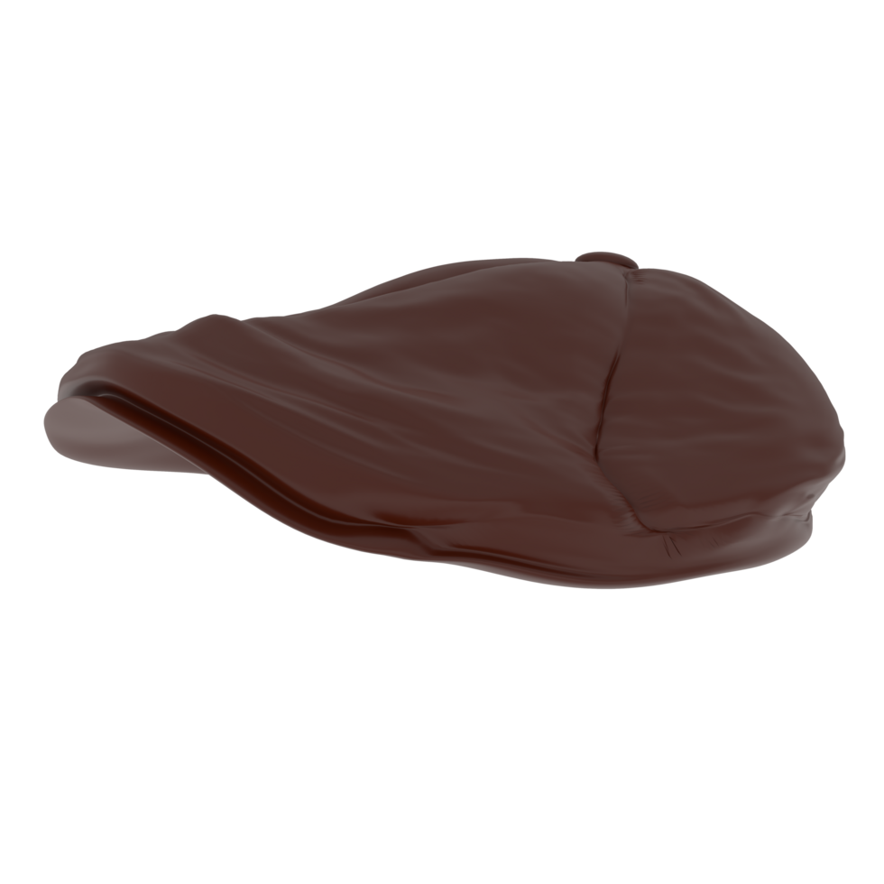 Flat Cap isolated on transparent png