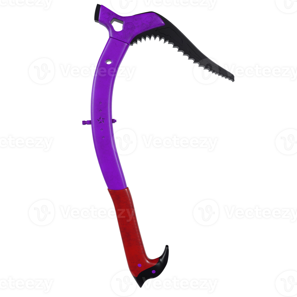 Climbing Axe isolated on transparent png