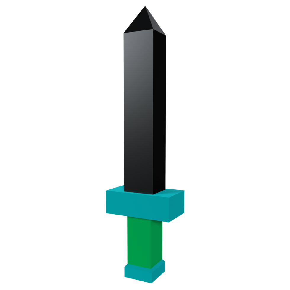 Sword isolated on transparent png