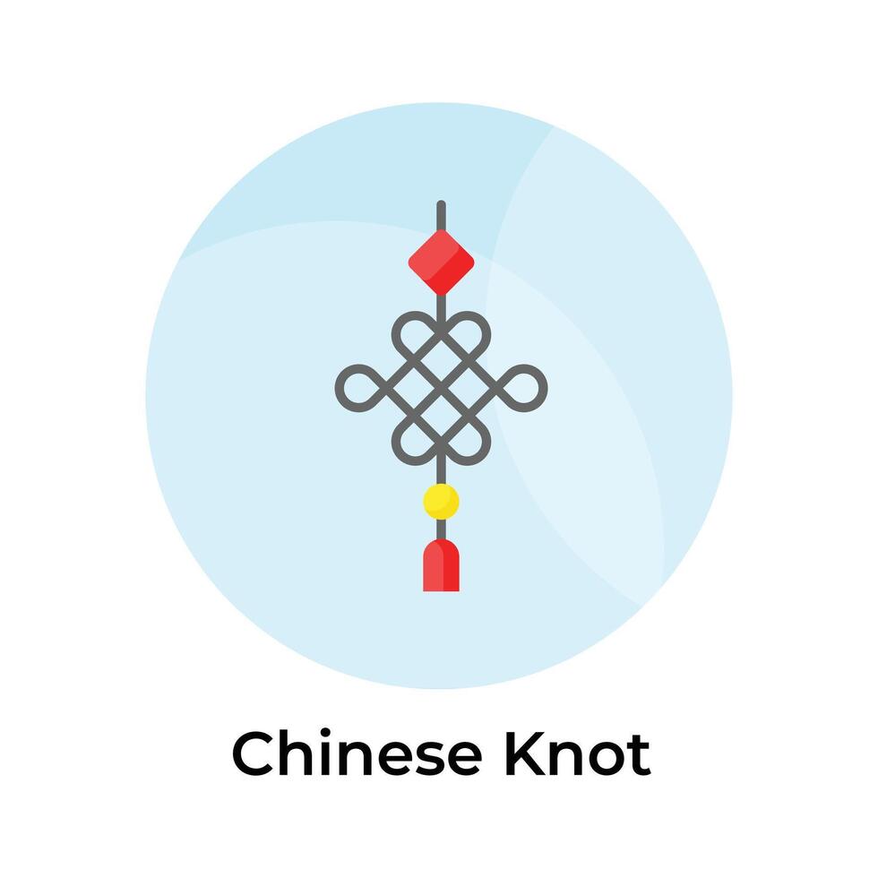 Take a look at this creative and amazing Chinese knot icon vector