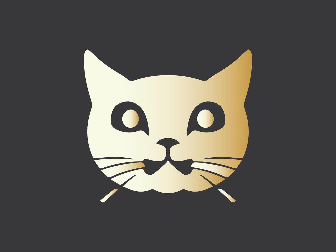 Cat logo design icon symbol vector template