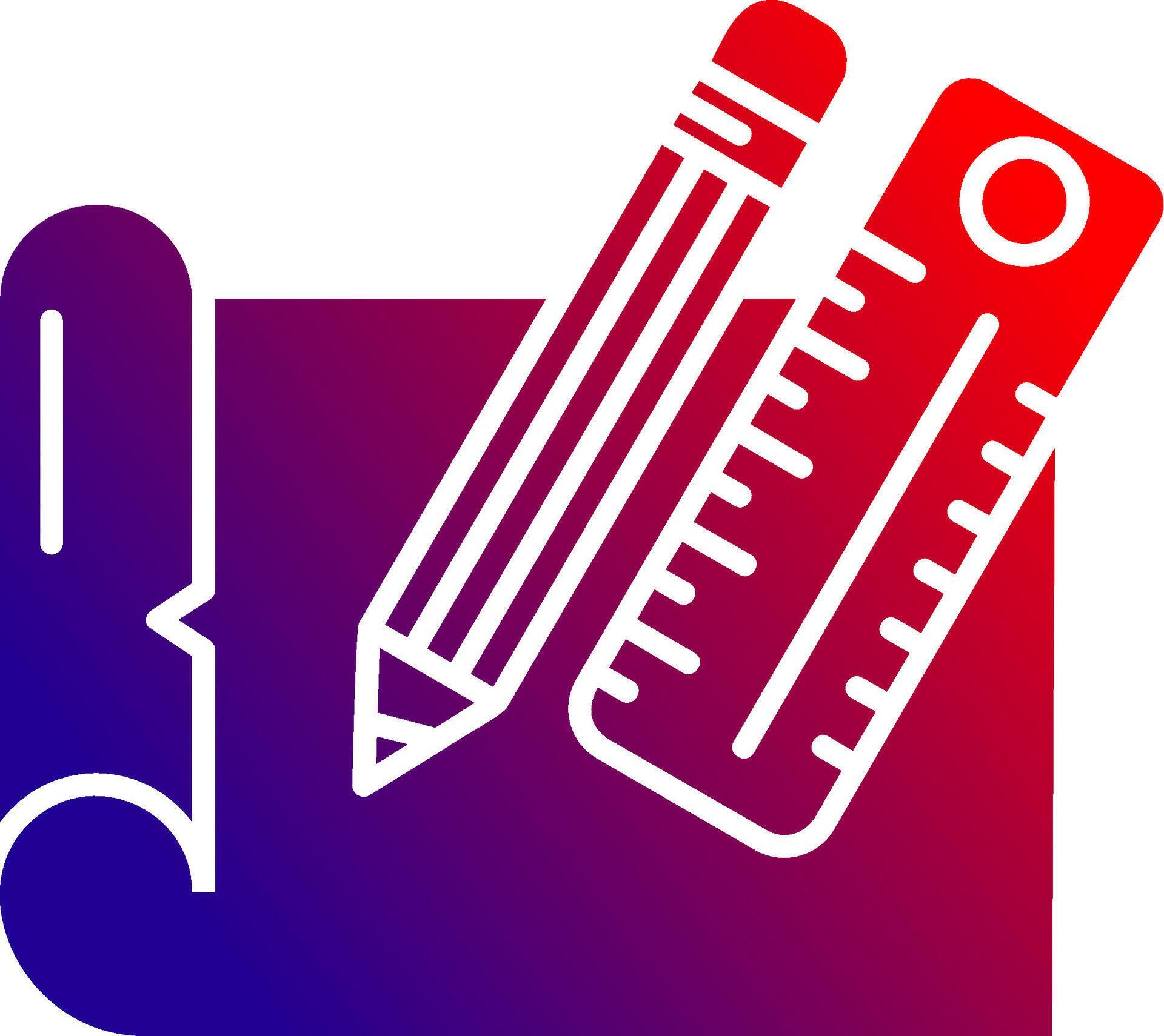 Draw Solid Gradient Icon 37807614 Vector Art at Vecteezy