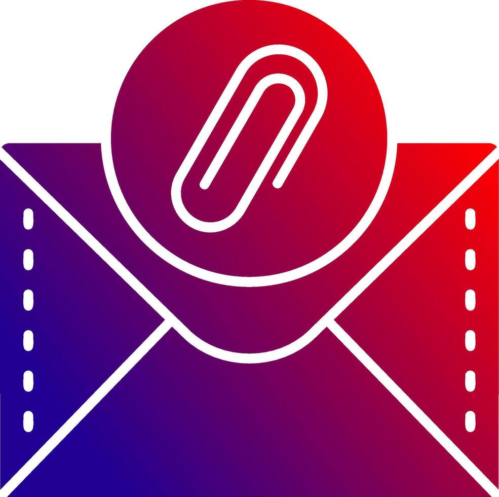Clipper Solid Gradient Icon vector
