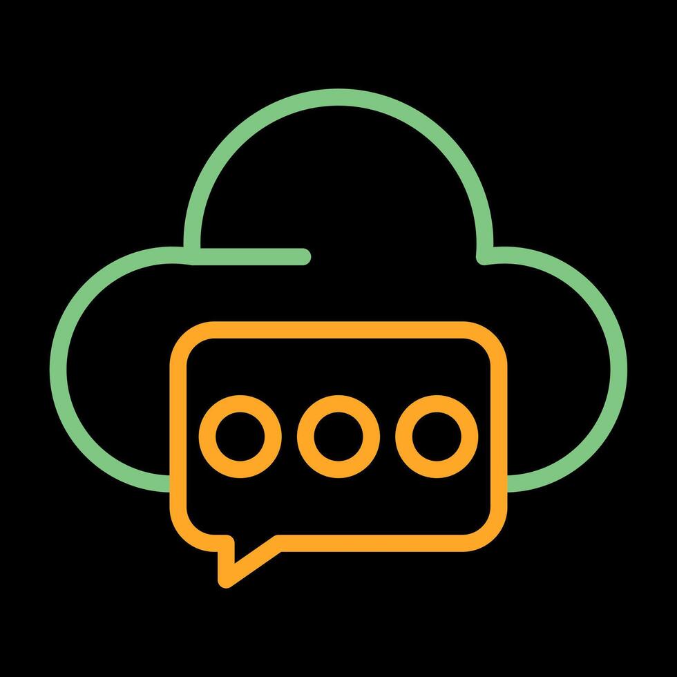 Forum Hosting Vector Icon
