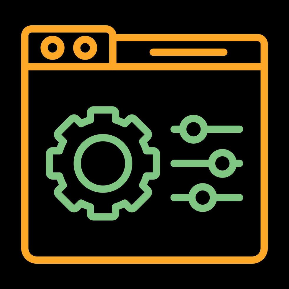 Control Panel Vector Icon