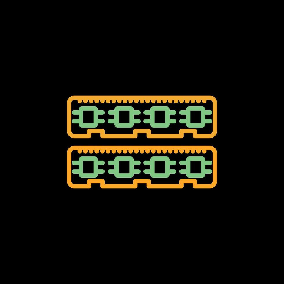 Ram Memory Vector Icon