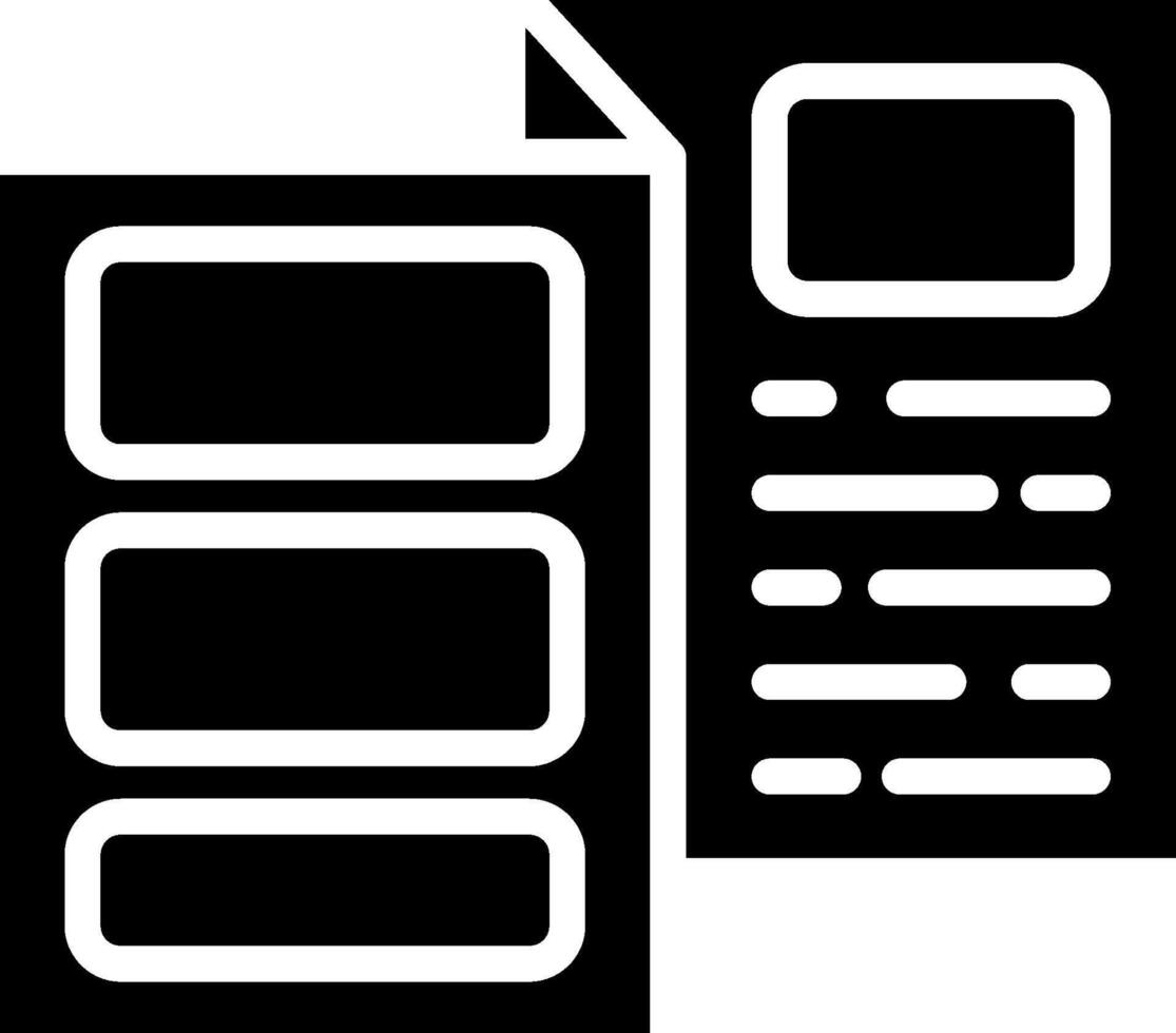 Brochure Vector Icon