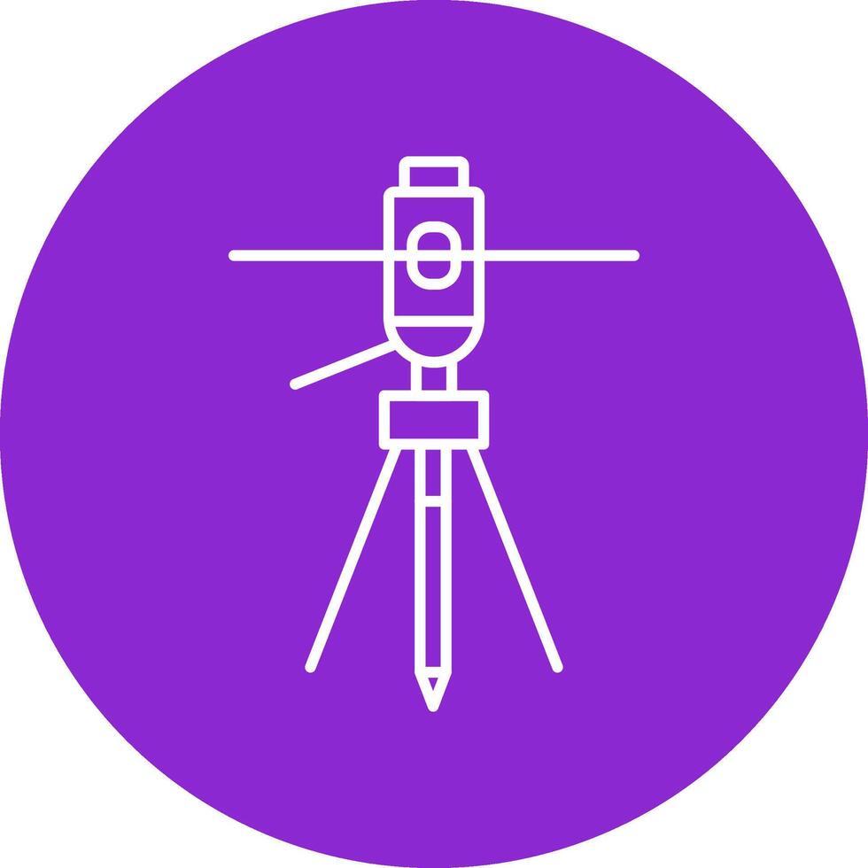 Lasers Line Multicircle Icon vector