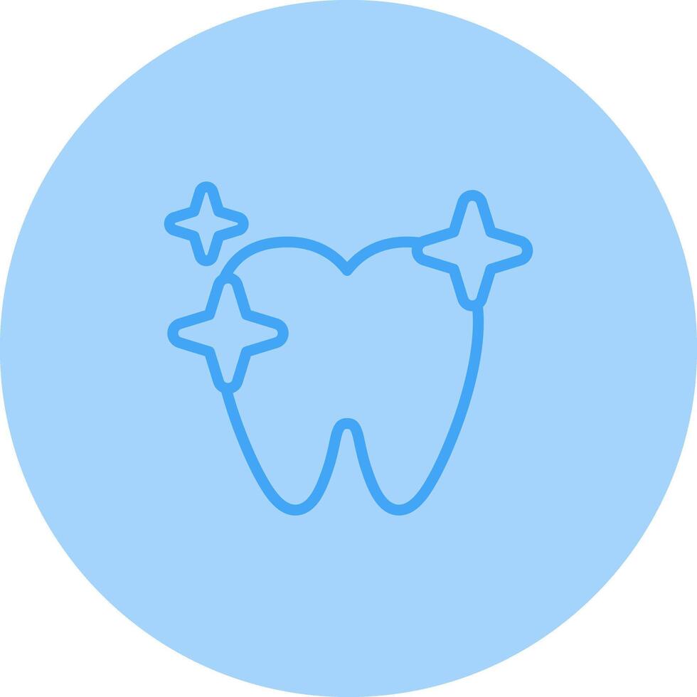 icono de vector de dientes