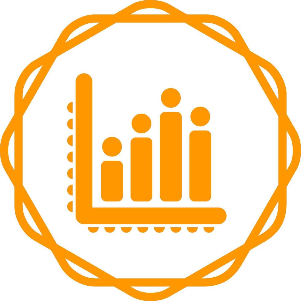 Bar Chart Vector Icon