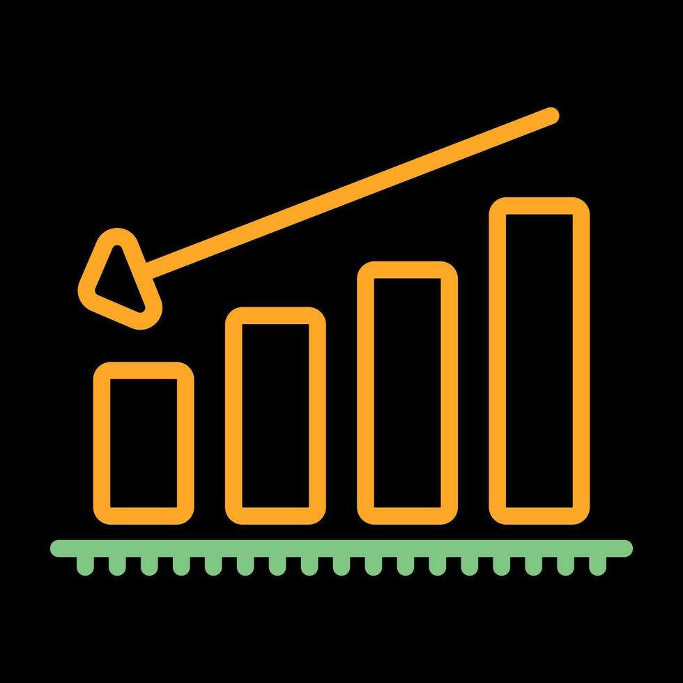 Chart Decreasing Vector Icon