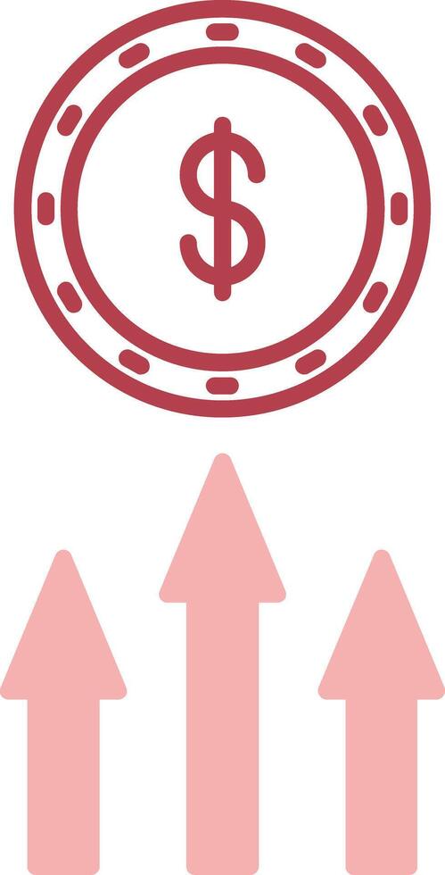 Income Solid Two Color Icon vector
